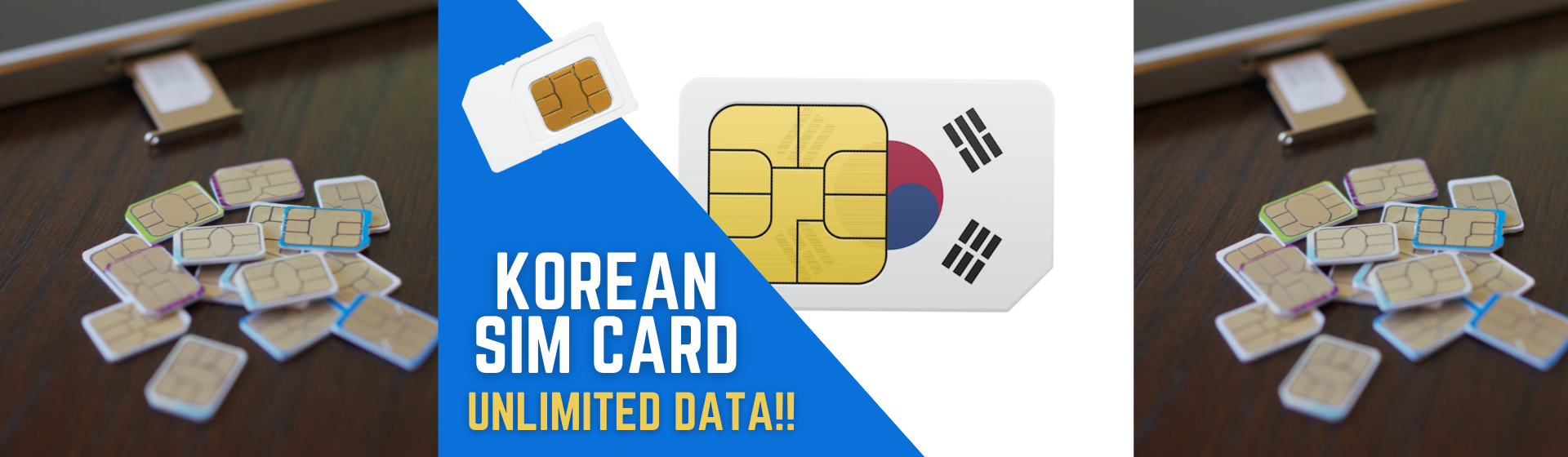 BILLION CONNECT South Korea Travel SIM – 10GB 4G/LTE Data, 7-30 Days, SK Telecom Network