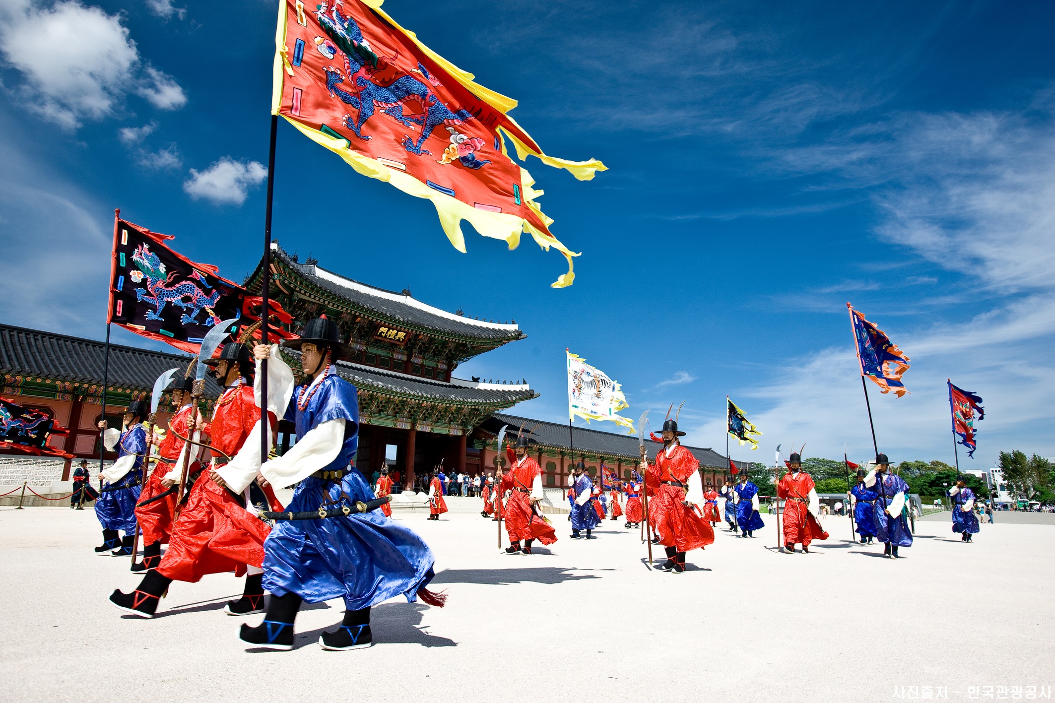 Gyeongbokgung Royal guards