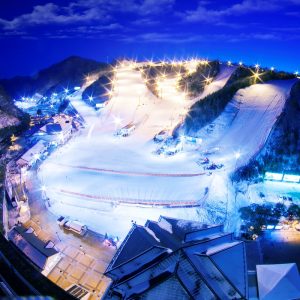 Elysian Ski Resort Night Ski Tour