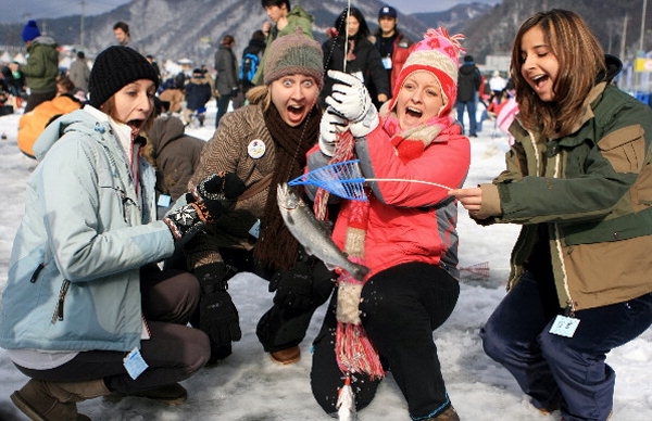 Hwacheon Sancheoneo Ice festival