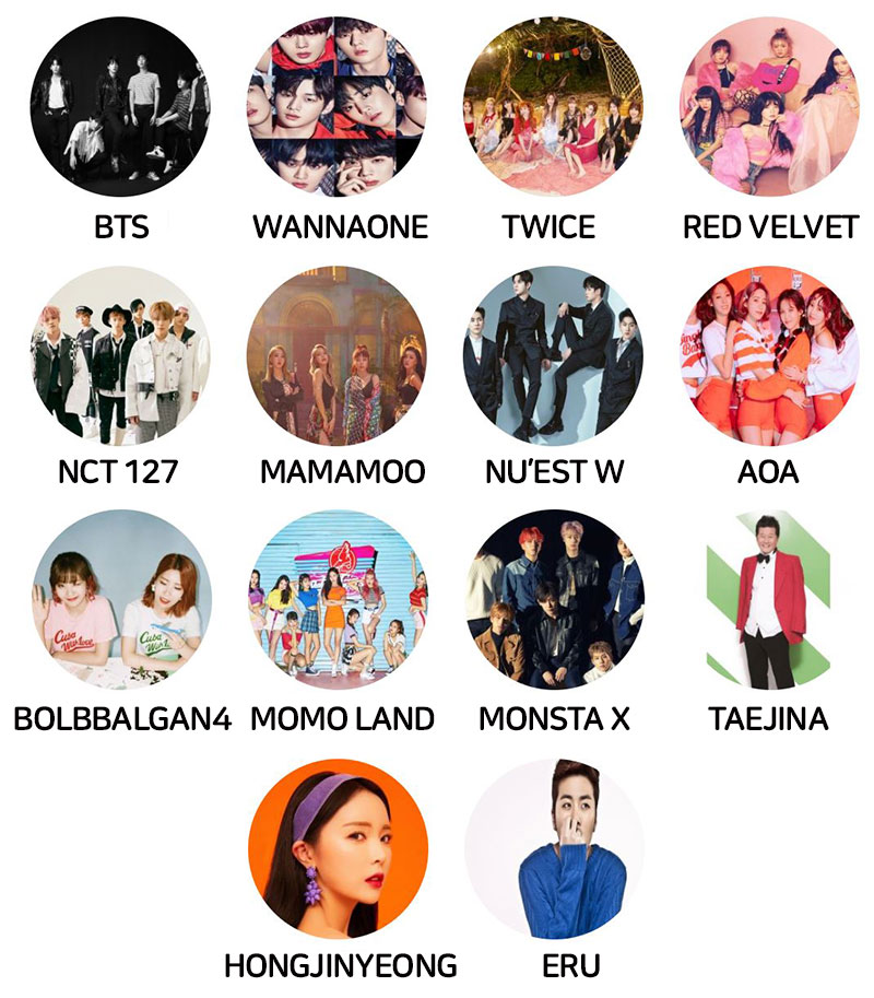 Up To 21 2019 Soribada Best K Music Awards Kpop Concert Aug 22