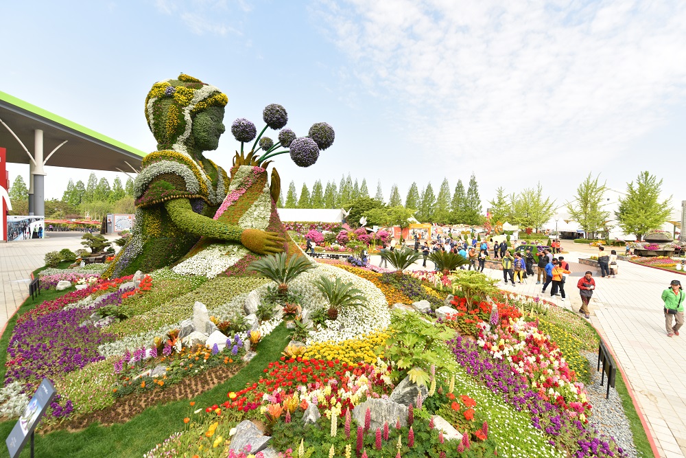 UP TO 57, ILSAN Goyang International Flower Festival, and