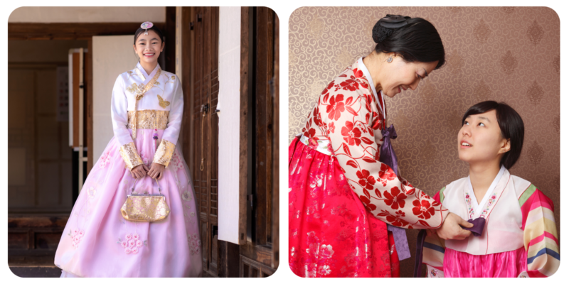 Hanbok hotsell in korean