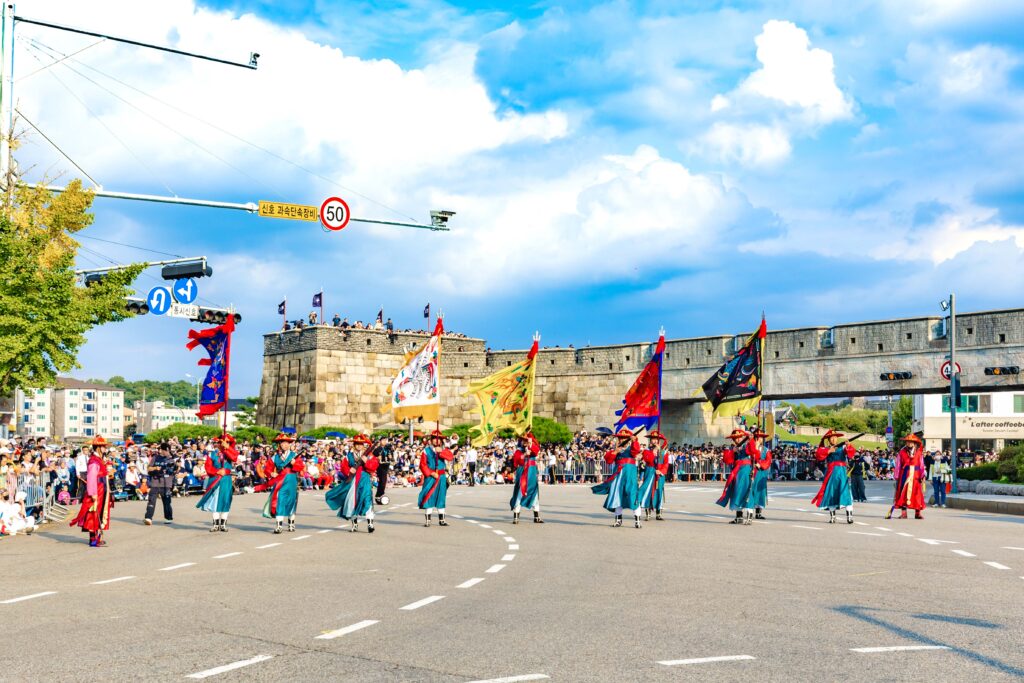 King Jeongjo Royal Parade reenactment