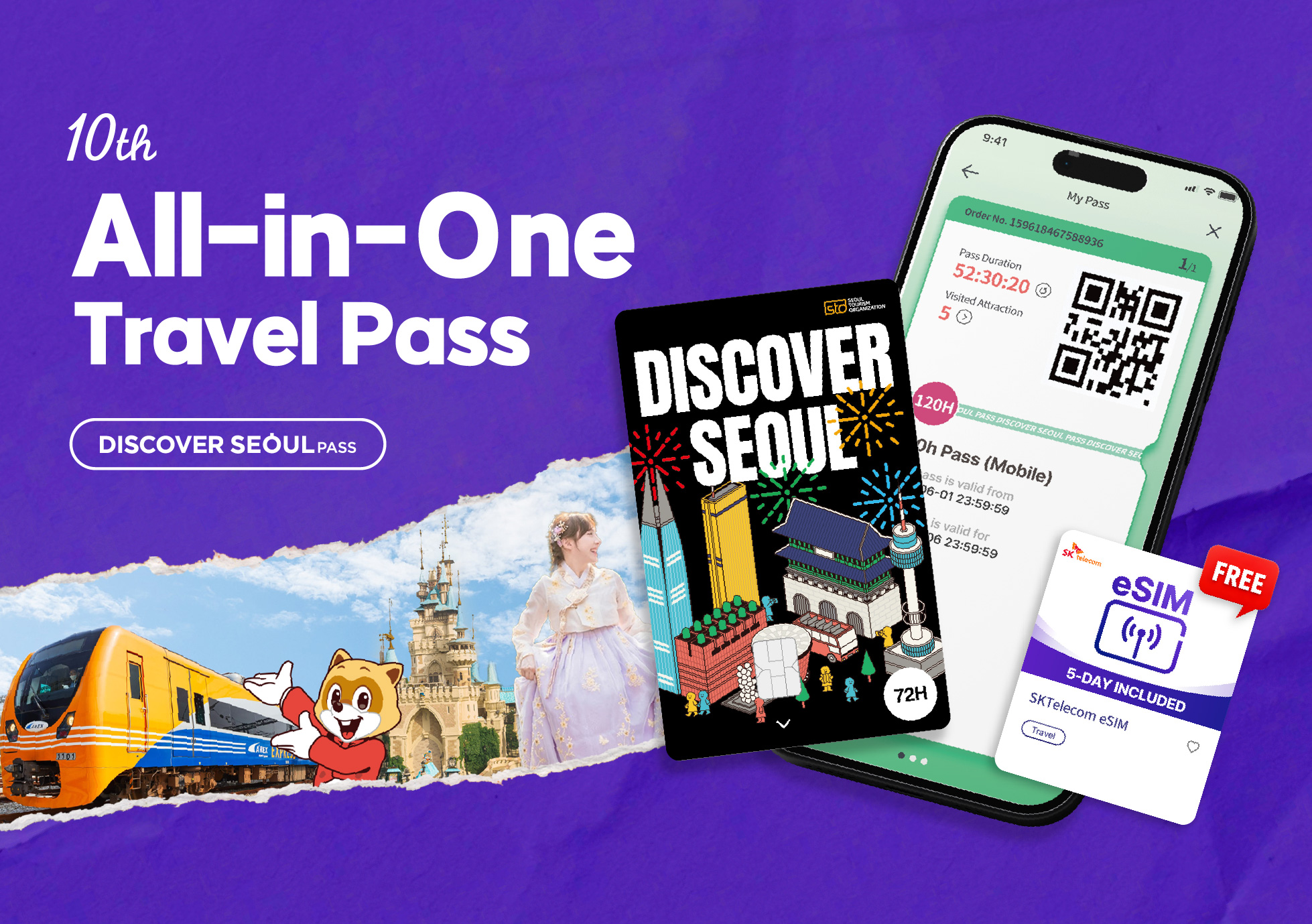 Discover Seoul Pass (Physical Card) – All in One Travel Pass for Seoul! | KoreaTravelEasy