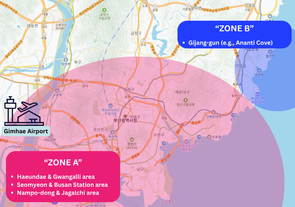 Service Area Map Guide