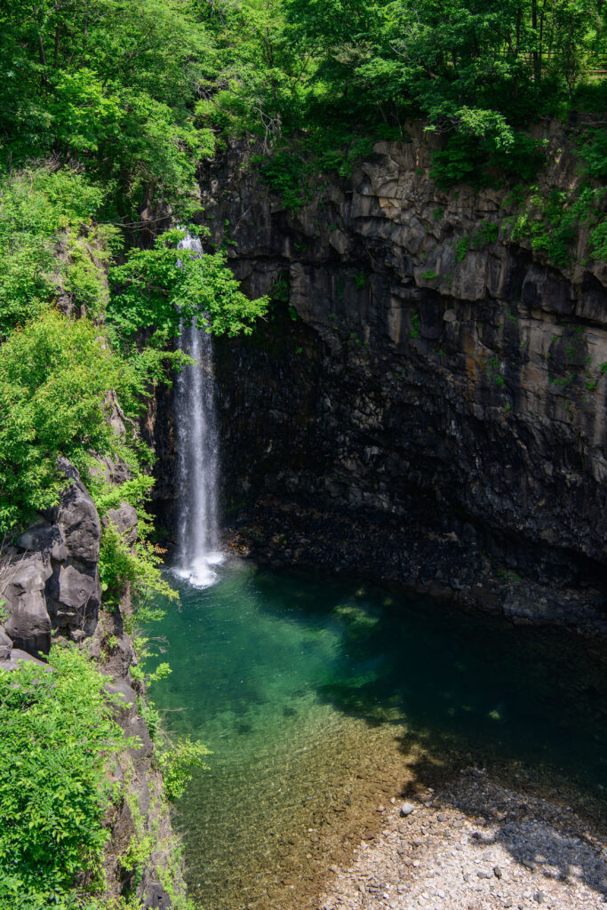 Natural landscape at Yeoncheon Jaein Falls
