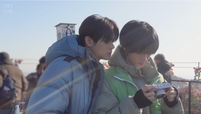 TXT visiting Namsan Seoul Tower