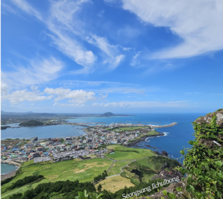 East Jeju sightseeing scenery