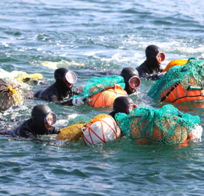 Haenyeo women diver show